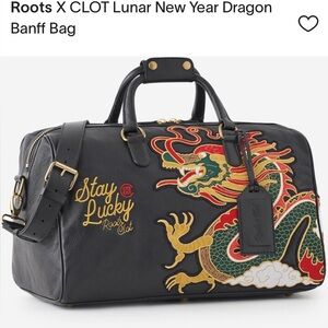 Roots x CLOT Lunar New Year Dragon Banff Bag